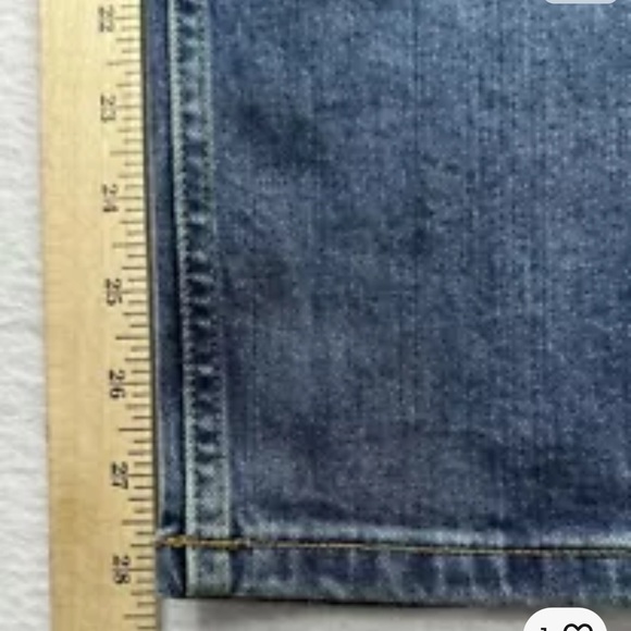 Everlane Jeans Women 28 Short Blue The Way High Organic Cotton Med Wash Straight - Picture 7 of 11